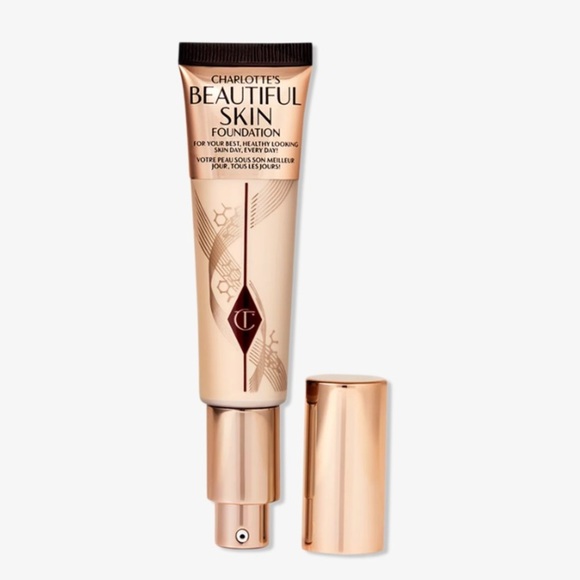 Charlotte Tilbury Beautiful Skin Foundation in Gold Packaging - Picture 1 of 6